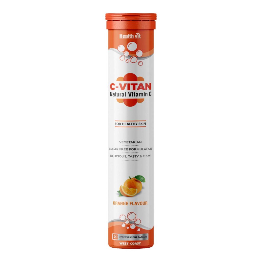 Healthvit Vitamin C Effervescent Tablets