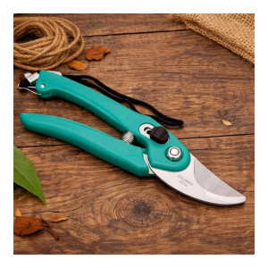 Heavy Duty Garden Shears with Stainless Steel Blades and Soft Grip Handles