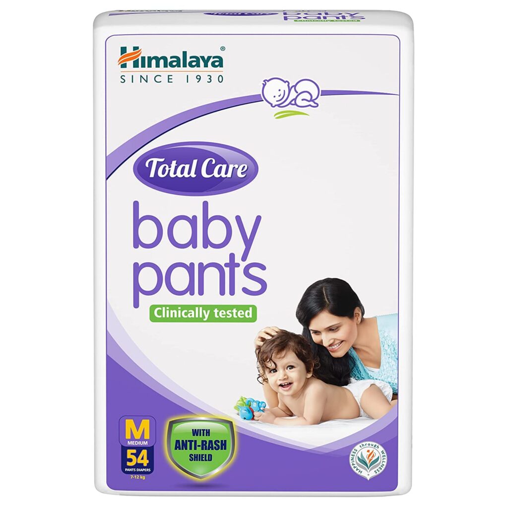 Himalaya Baby Pants Diapers Medium 54 Count