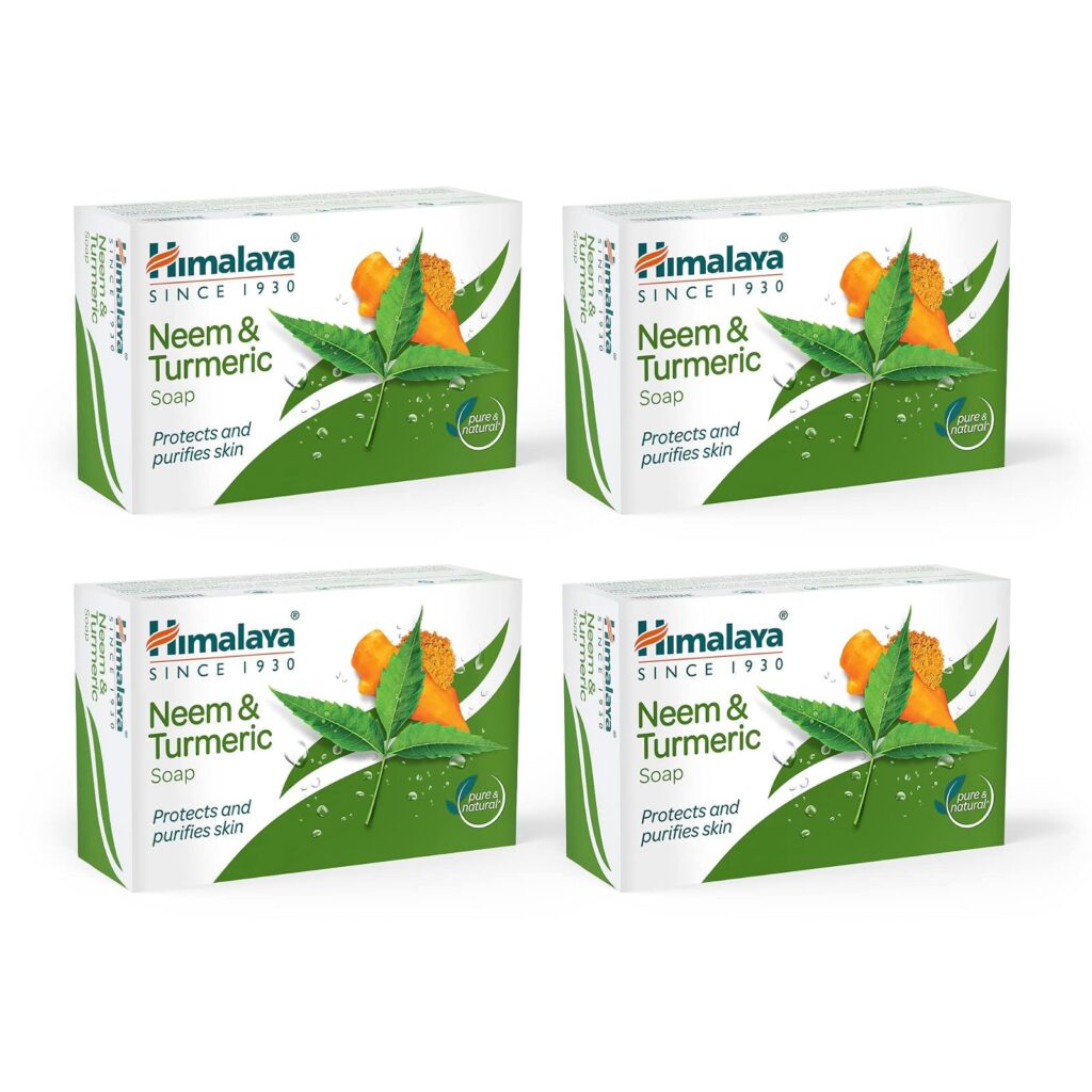 Himalaya Neem & Turmeric Soap (Pack of 4) Rs. 76
