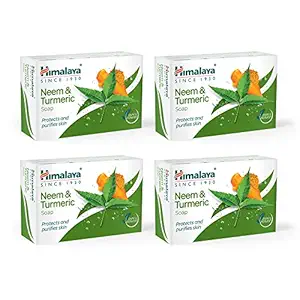 Himalaya Neem & Turmeric Soap Pack of 4
