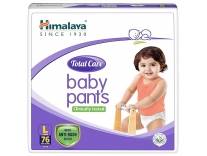 Himalaya Total Care Baby Pants Diapers, Large 76 Count