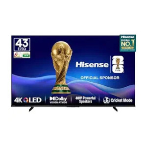 Hisense 108 cm (43 Inches) 4K Ultra HD Smart QLED TV