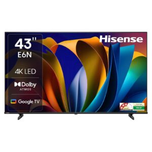 Hisense 43E6N 4K Smart Google TV