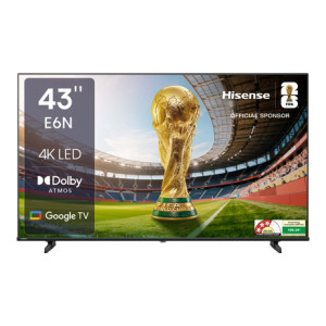 Hisense E6N 43 inch 4K LED Smart Google TV