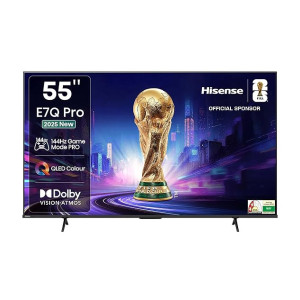 Hisense 55E7Q PRO 4K Ultra HD Smart QLED TV
