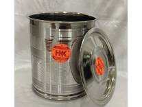 HK Steel Grocery Container 20 L Silver