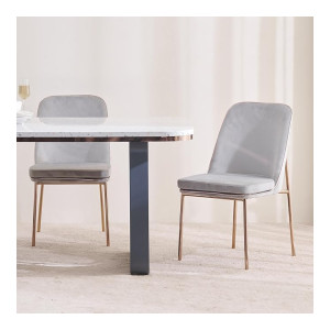 Home Centre Terraroza Metal 2 Dining Chairs