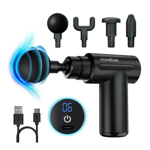 HOMEBASIC Muscle Mate Gun Massager for Full Body Pain Relief