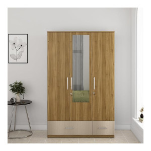 HomeTown Diago 3 Door Wardrobe W Mirror