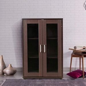 HomeTown Epson Wood Storage Cabinet Beech Chocolate Rs. 3399 (Apply ₹2000 Coupon)
