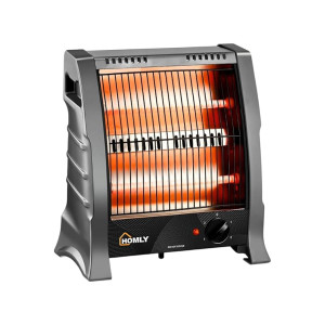 Homly Ritz 800 Watts Quartz Room Heater with Dual Heating & Safety Features