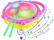 Deal Homoze 3D Flash Drum Toy with Lights & Music Rs. 238