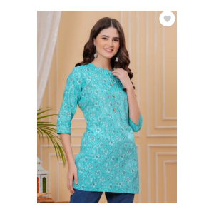 HOUSEOFKAD Casual Printed Women Multicolor Top
