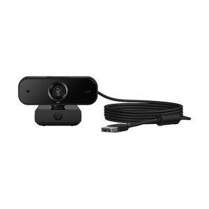 HP 430 FHD Webcam, 2MP, Portable Plug-and-Play with Dual Mics