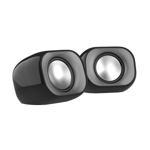 HP DHS-2111 Wired Speaker, 2-Channel Surround Sound, PC and Phone Compatible
