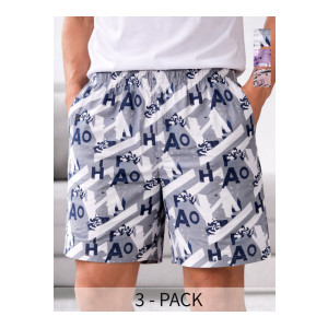 HRX by Hrithik Roshan Pack of 3 Printed Cotton Boxers
