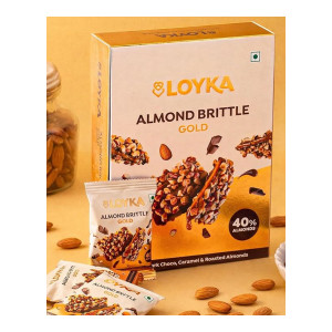 Hyperfoods Valentines Day Chocolates Gift Hamper Brittle Brownie 180Gm