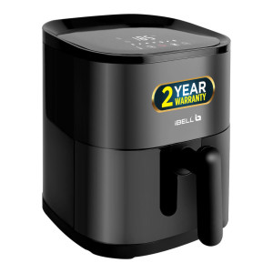 iBELL AEROFRY420DM 1500W Air Fryer (4.2 L) with Adjustable Temp & Nonstick