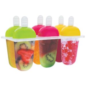 Ice Candy Maker Tray Plastic Popsicle Molds