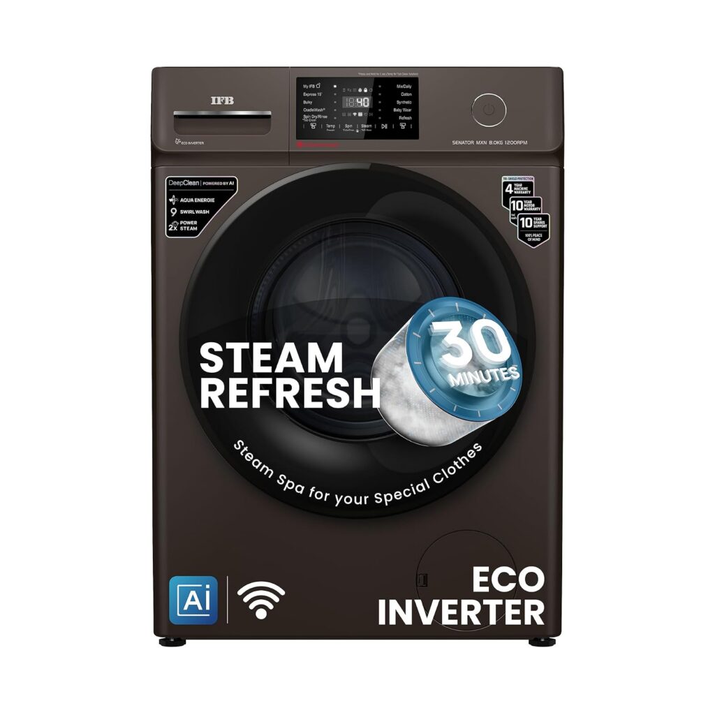 IFB 8 Kg 5 Star Washing Machine (Senator MXN 8012)