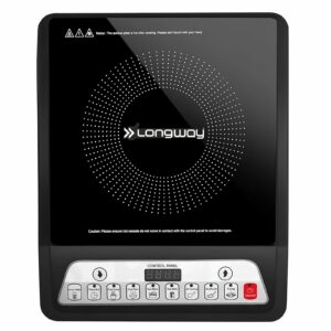 Induction Cooktop 2000W Black Push Button Rs. 1199