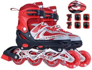 Inline Skates Combo Adjustable Size M (34