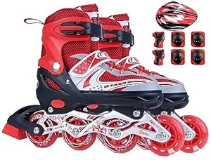 Inline Skates Combo Adjustable Size M (34