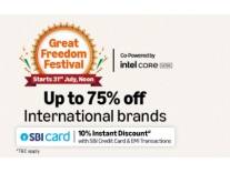International Brands Sale Up to 84% Off Starting From Rs 259 @ Amazon