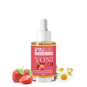 Deal INTIAID Yoni Oil 100% Natural Feminine Intimate Oil with Tea Tree & Grapeseed Oils for Intimate Wellness Rs. 189