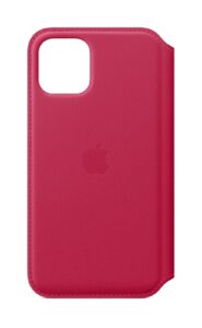 Apple iPhone 11 Pro Leather Folio Case Raspberry Rs. 3710