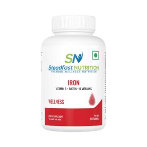 IRON Vitamin C, Biotin, B Vitamins 60 Tablets Rs. 240