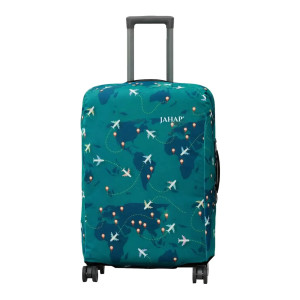 JAHAP Abstract Printed Luggage Cover for Suitcase (Medium, 24 Inch)