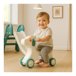 Jam & Honey Baby Puppy Push On Ride On for Kids