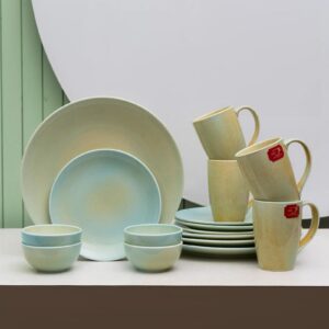 Deal JCPL Forest Green Dinner Set 16