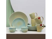 Deal JCPL Forest Green Dinner Set 16