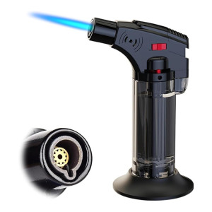 Jet Flame Windproof Gas Lighter for Kitchen, BBQs & Candles