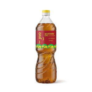 Jivo Kachi Ghani Mustard Oil 1L at Rs184 | Amazon Deal