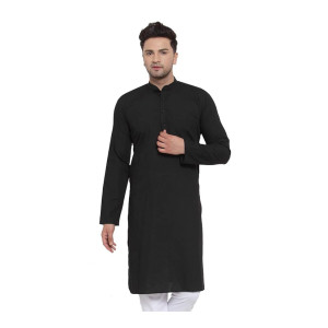 Jompers Men’s Cotton Solid Kurtas