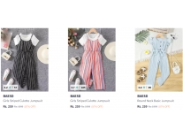 Jumpsuit Girls Clothing Deal Upto 87% Off Starting Rs.259 @ Myntra