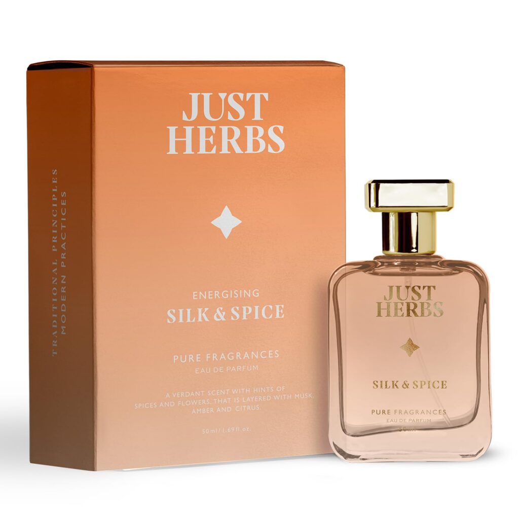 Just Herbs Energising Silk & Spice Perfume for Men 50 ml