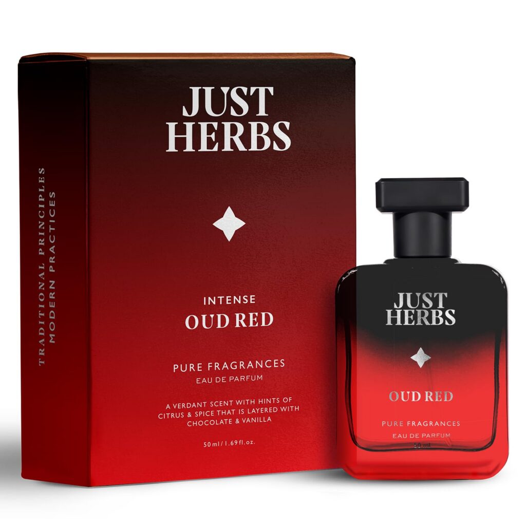 Just Herbs Men’s Perfume Spray: Long