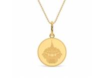 SBI CC Cashback Kalyan Jewellers 24K Gold Coin Pendant 2 Gms Rs. 19240
