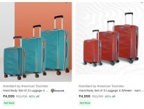 Kamiliant Suitcases Set of 3 Starting