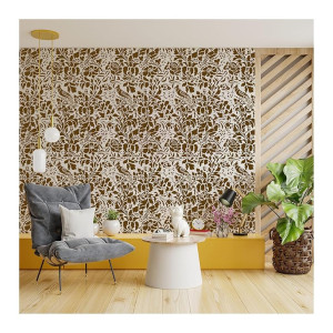 Kayra Decor French Floral Wall Painting Stencil (Sheet 24×30 inch)