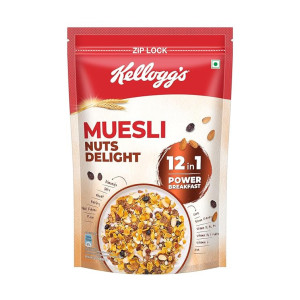 Kellogg’s Muesli Nuts Delight 1000 G, 12-In-1 Power Breakfast