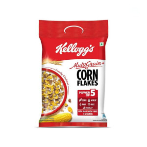 Kellogg’s Multigrain plus Corn Flakes 450 G | Power of 5 Grains | High Iron & Fibre