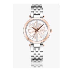 Kenneth Cole Silver Dial Stainless Steel Analog Watch for Women
