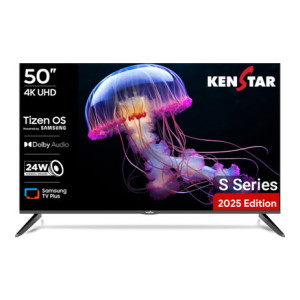 Kenstar 127 cm (50 inch) Ultra HD (4K) LED Smart Tizen TV 2025 Edition with Headphone Cushion