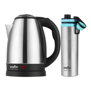 Kenstar ESTELLA COMBO 1.8 Electric Kettle (1.8 L, Stainless Steel Finish)